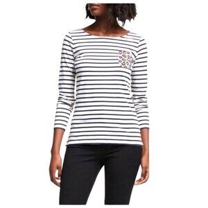 Boden Breton Blouse White Size10